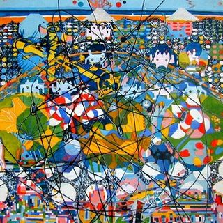 phast, 2004, 60 x 60 cm