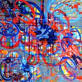sunspots, 2005, 60 x 60 cm
