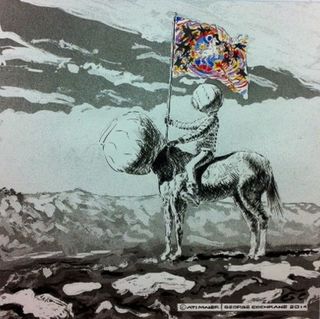 @drawing by George Cochrane 2014